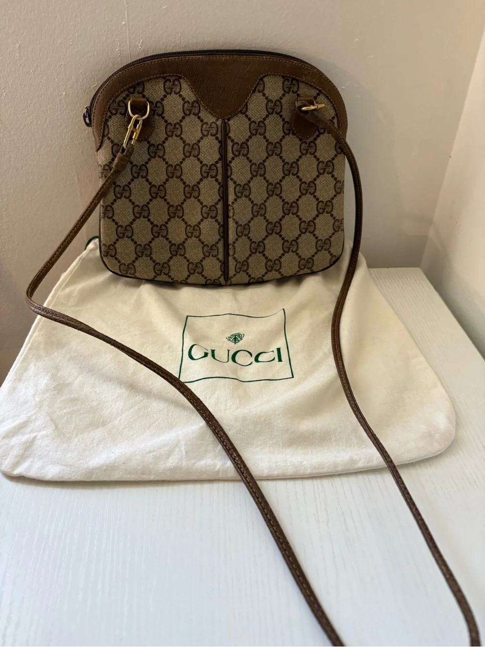 Gucci Sherry Line GG Canvas Crossbody Bag - Picture 3 of 10